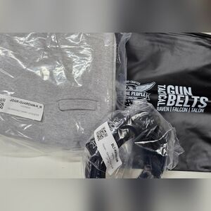 We The People gray, Guardian Carry Joggers, holster hidden belt, new. M 32/34